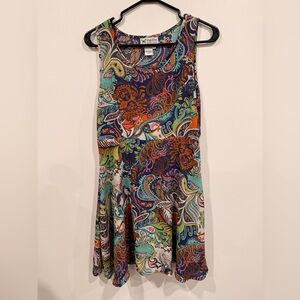 Papillon Vibrant Paisley Midi Dress
